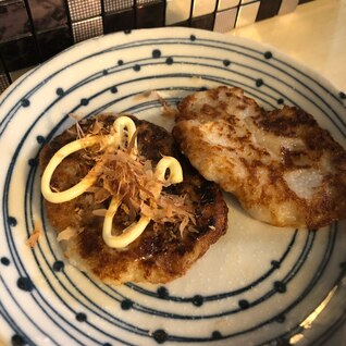 長芋と納豆のモチモチ焼き